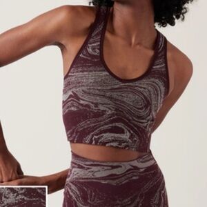 Athleta Aurora Shine Seamless Crop Size S